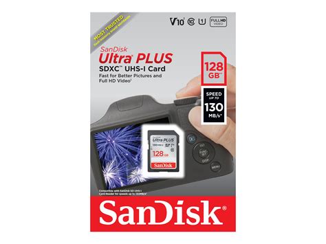 SANDISK ULTRA PLUS 128GB SD SDSDUW3 128