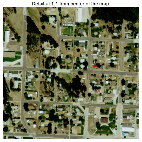 Aerial Photography Map of Benkelman, NE Nebraska