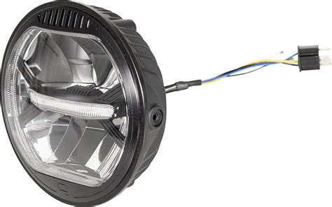 Gazzini Led Scheinwerfer 170mm Schwarz Kaufen Louis Motorrad And Feizeit