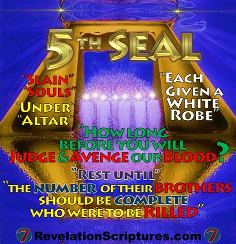 5th Seal - Scriptural Interpretation & Picture Galleries