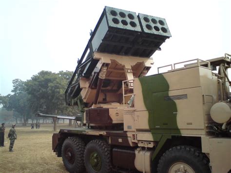 Asian Defence News: Indian Army Pinaka Multi Barrel Rocket Launcher system