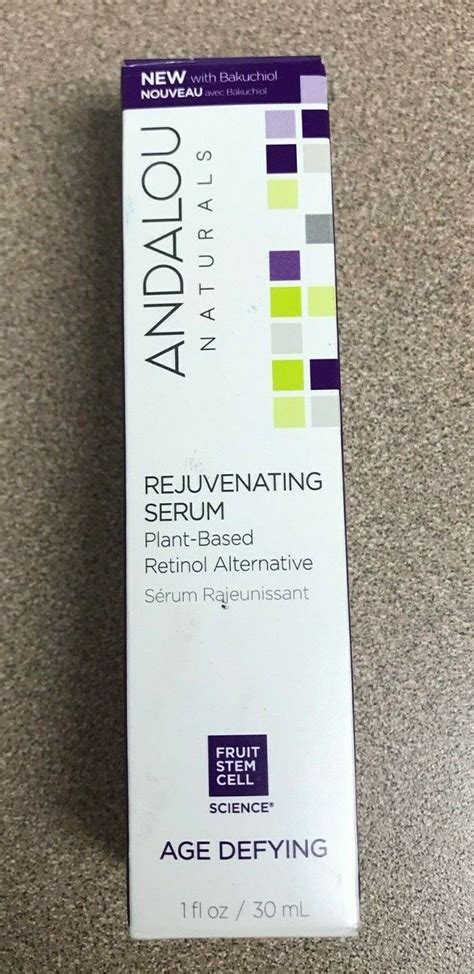 Andalou Naturals Rejuvenating Serum Plant Based Age Defying 1oz Lot