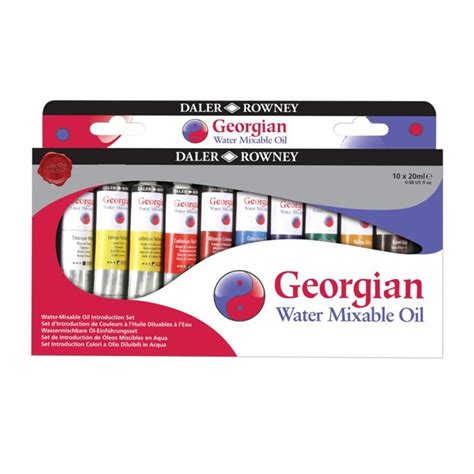 Набор водорастворимых масляных красок Daler Rowney "Georgian ...