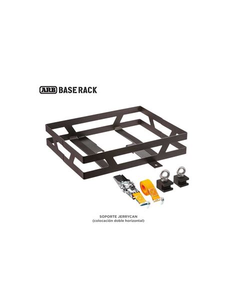 ARB SOPORTE BASE RACK JERRYCAN DOBLE HORIZONTAL