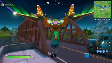 Fortnite Chapitre Saison Danser Au Pont En Acier Vert Au Pont