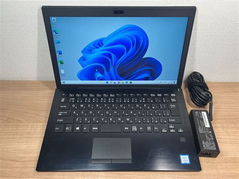 美品特価Sim搭載 08122 ノートパソコン SONY VAIO VJPG Pro i5 8GB SSD 256GB Office付け