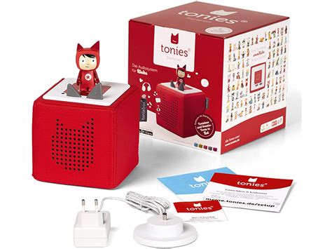 Toniebox Starterset Kreativ Tonie Rot