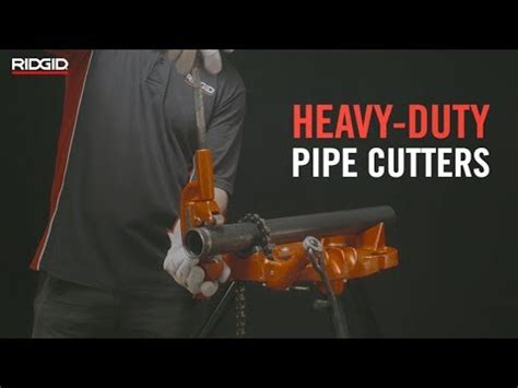 Heavy Duty Pipe Cutters Ridgid Tools