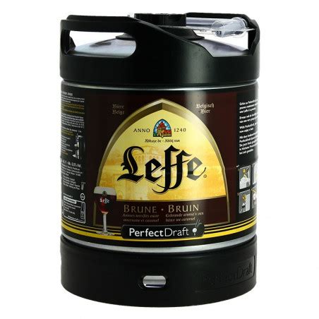 PERFECT DRAFT LEFFE DARK Brown Belgian Abbey Beer 6L