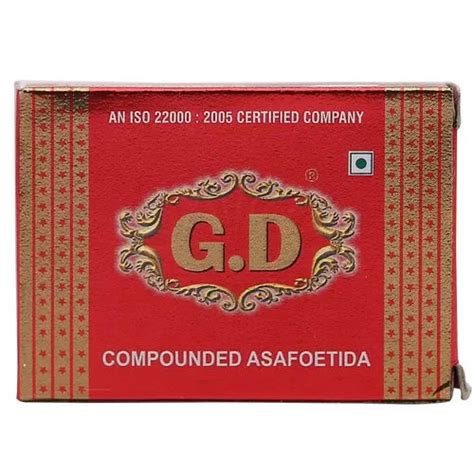 G D Compounded Asafoetida Cake 50 G AnyFeast INDIA