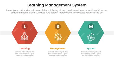 Infografía Del Sistema De Gestión Del Aprendizaje De Lms Plantilla De