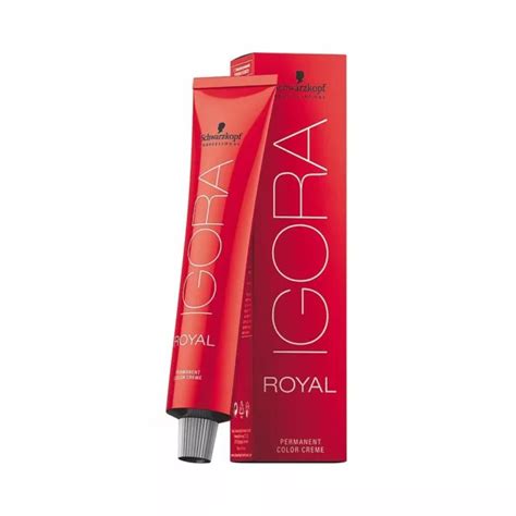 SCHWARZKOPF IGORA ROYAL Permanent Color Creme Hair Color 60ml FREE