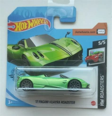 2020 Hot Wheels 17 Pagani Huayra Roadster 1 64 1 64 Hw Roadsters 5 5