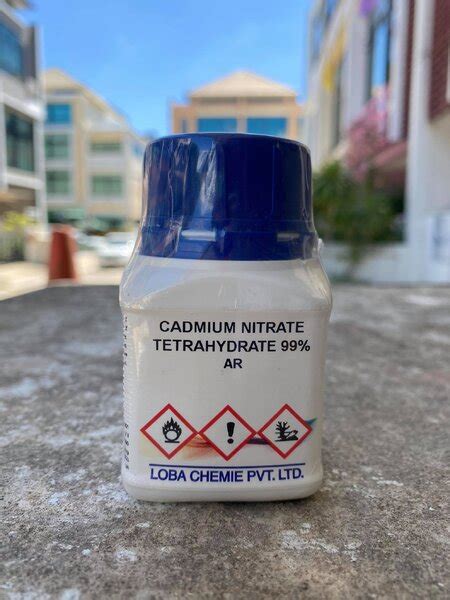 Cadmium Nitrate Tetrahydrate Ar Grade Loba