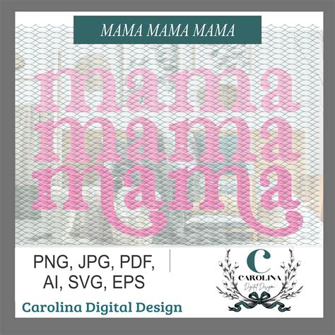 Retro Mama Svg Stacked Mama Svg Blessed Mom Svg Mom Shirt Etsy