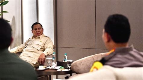 Prabowo Tiba Di Indonesia Usai Lawatan Ke Mesir Langsung Gelar Ratas