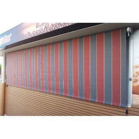 Polyester Vertical Drop Awning Shape Rectangle At Rs 299 Sq Ft In Mumbai