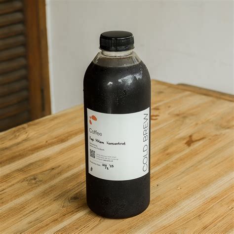 Jual Cold Brew Konsentrat Kopi Awicarita Botol Liter Smexpo Pertamina