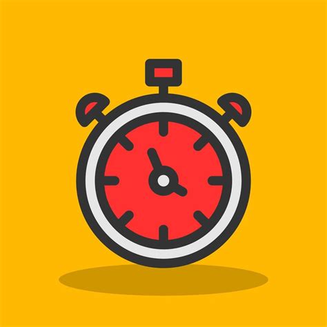 Stopwatch Vector Icon Design 20107644 Vector Art At Vecteezy