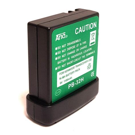 PB 32 H Batería para KENWOOD TH 22 TH 79 TK 208 308 6 V 1100 mAh