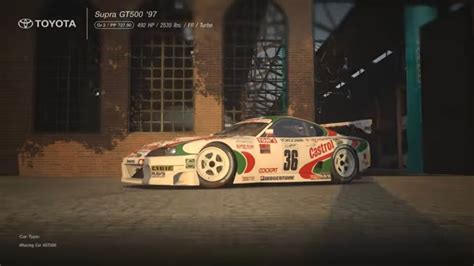 Gran Turismo 7 Showcasing Toms Castrol Toyota Supra PS5 GamePlay