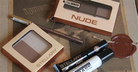 TSARINA Новинки от Stellary коллекция NUDE Макияж с тенями Stellary NUDE MATTE