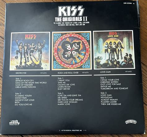 Yahooオークション キッス Kiss 続 地獄の全貌 Lp 帯付 The Origina