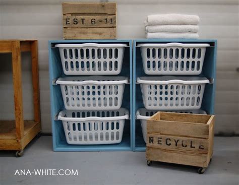 Laundry Basket Dresser | Ana White