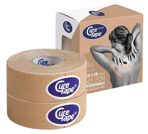 Wąska taśma do kinesiotapingu 2,5cm x 5m - wodoodporny kinesiology tape ...