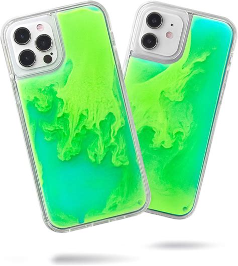 Amazon SteepLab Flowing Neon Sand Liquid Case For IPhone 12