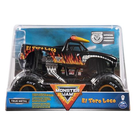 Monster Jam Truck Die-Cast Vehicle 1:24 Scale - El Toro Loco – Maqio