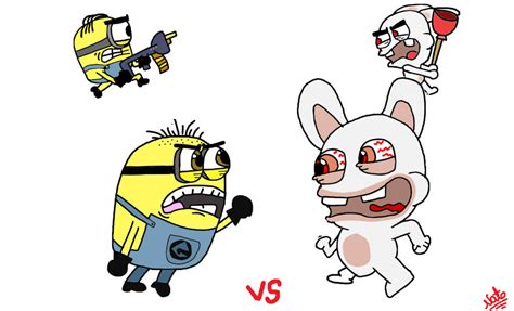 Minions VS Rabbids by NatoMX on DeviantArt