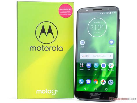 Motorola Moto G6 Smartphone Review - NotebookCheck.net Reviews