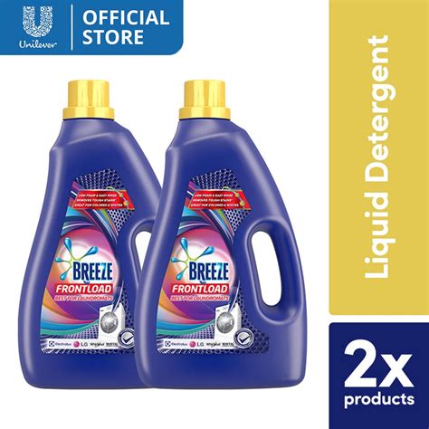 Breeze Laundry Liquid Detergent Frontload 26l Bottle 2x Shopee