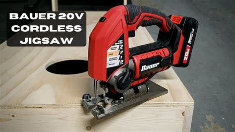 Bauer V Hypermax Lithium Ion Cordless Jig Saw Harbor Freight Youtube