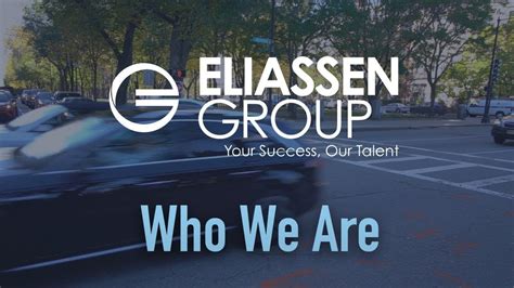 Eliassen Group Who We Are Youtube