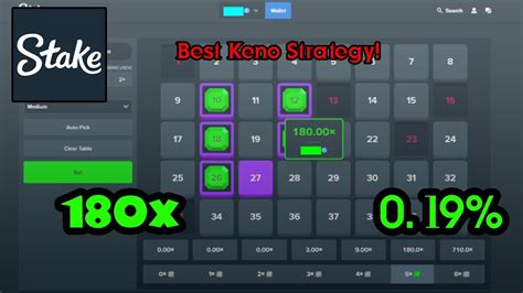 The Keno STRATEGY That Let Me Hit A 180x STAKE YouTube