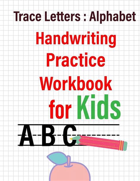 Trace Letters Alphabet Handwriting Practice Workbook For Kids Learning