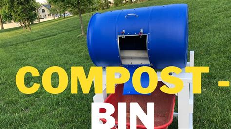 Diy Compost Bin Youtube