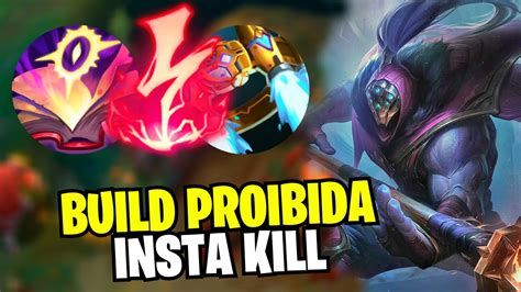 Essa Build Do Novo Jax A Mais Roubada Youtube