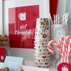 Hot Cocoa Christmas Holiday Christmas Hot Chocolate Bar Catch My Party