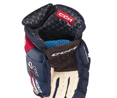 CCM Hanskat Jetspeed FT6 Pro Jr Navy Red White HockeyStore