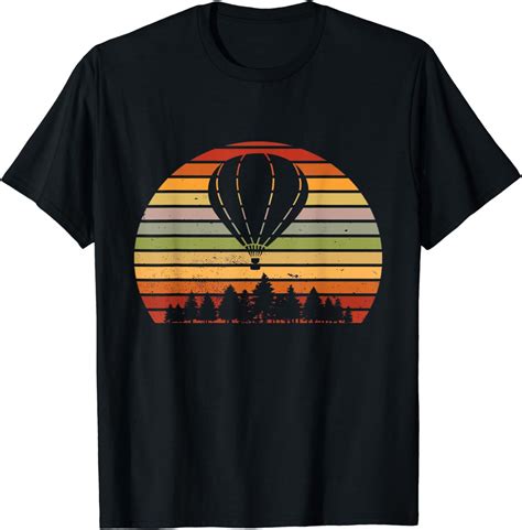 Ballooning Retro Balloon Ride Festival Hot Air Balloon T Shirt