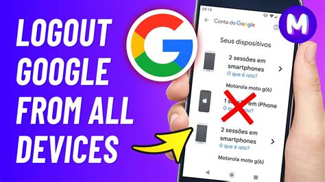 How To Logout Google Account From Other Devices All Devices