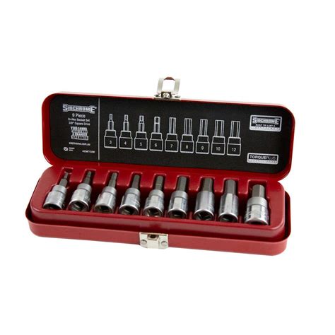 Sidchrome Metric Drive In Hex Socket Set Piece Millers Mitre