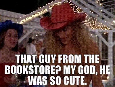 YARN That Guy From The Bookstore My God He Was So Cute Sex And The City 1998 S02E17
