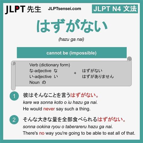 JLPT Sense On Instagram JLPT N4 Grammar List Flashcards Jlpt