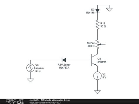 Pin Diode Attenuator Driver Circuitlab