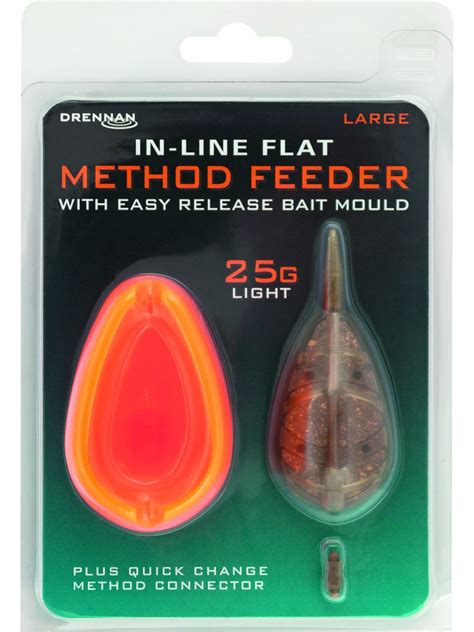 Komplet In Line Flat Method Feeder Large 25g Drennan Sklep Wędkarski