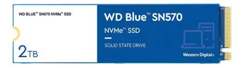 Ssd Western Digital Blue Sn570 2tb Nvme M 2 2280 Wds200t3b0c